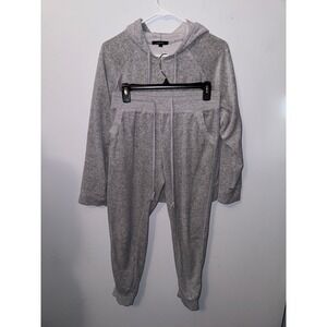 Ambiance Light‎ Grey Velour Tracksuit